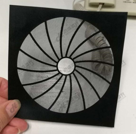 金刚石粉末筛网精密激光切孔